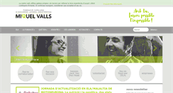 Desktop Screenshot of fundaciomiquelvalls.org